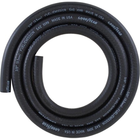 Apositos 5 ft. Fuel Tubing, Black - 0.25 x 0.5 in. AP3341309